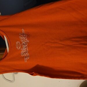 Harley-Davidson Orange Cotton Tee